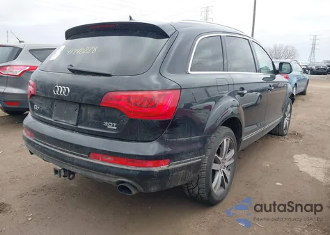 2014 Audi Q7 3.0T Premium from USA, damaged, VIN WA1LGAFE4ED017816